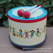 Small drum toys childrens percussion instrument toys kindergarten early education teaching aids beating drums Korean floor drums
