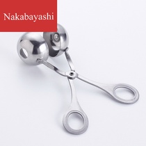 Stainless steel multi-function meatball clip kitchen broth food clip production