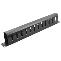 YOUYSI thickened wire rack 12 gears 1U24 metal wire organizer network cable network distribution frame organizer 16 files