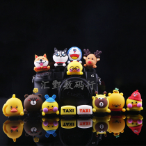 TAXI Taxis Yellow Camera Flash Protection Cover Hot Boots Cartoon Canon Single Anti Sony Microuni Generic