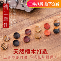 New products apply Fuji XPRO3 X100FV X100FV XT4 2030XE3 camera shutter button M10P wooden concave surface button