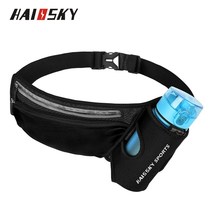 Waist Belt Water Bottle Bag Hiking Fitness Lightweight Pack