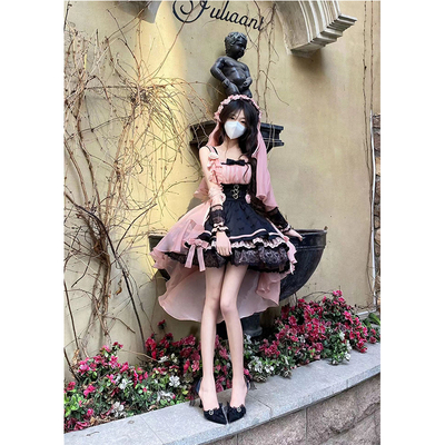 taobao agent Elegant evening dress flower-shaped, small princess costume, Lolita Jsk, Lolita style