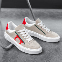 Mens shoes spring 2021 new casual thick-soled students flat shoes mens Korean trend wild tide shoes men