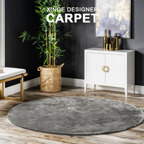 Plain Simple Carpet (Rehert USA) Naples Pure Gray Italian Minimalist Sofa Coffee Table Blanket