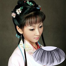 Wig female air Liu Hai film retro inner buckle costume costume opera flower fairy invisible trace ultra-thin straight fake head curtain