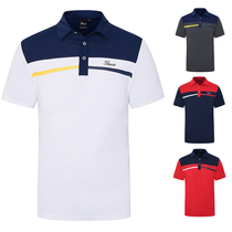 2021 New golf Jersey clothing mens outdoor breathable quick-drying moisture wicking golf shirt polo shirt