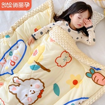 Doudou blanket Baby blanket Double thickened winter newborn baby blanket Kindergarten blanket Childrens quilt Autumn and winter