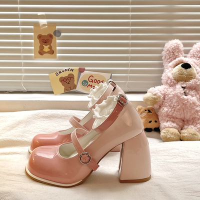 taobao agent Summer footwear, suitable with a skirt high heels, Lolita style, 2023 collection
