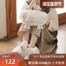 Cover your feet Warm hands warm feet Girls warm feet treasure unplugged student office sleep with socks sleep warm