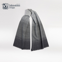 (Autumn and winter New) Johnstons of Elgin gradient thin merino wool scarf for men and women