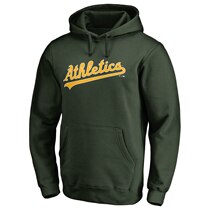 American Professional Baseball League Athletics Oakland Athletic Team Thin Velvet Hoodie