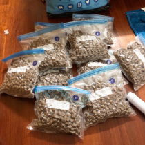 Cat food storage barrel grain storage barrel pet supplies grain storage barrel sub-packing bag vacuum storage sealed moisture-proof