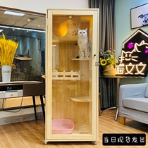 Cat cage Cat villa Cat cage Cat house Cat house Cat display cabinet Cat Hotel Cat breeding cage Pet supplies