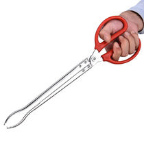 Eel special clip eel fish clip Catch Crab Thever Mud Loach Pliers Non-slip Stainless Steel Long Fish Catch the Divine Apparatus Thickening