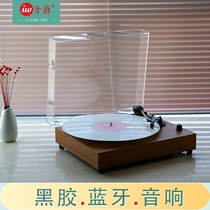 iw vinyl record player Bluetooth player gift retro European phonograph integrated portable lp vinyl record player