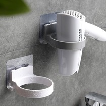 Toilet blower rack non-punching household bathroom storage rack hair dryer hanger air tube shelf