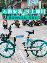 Shared motorcycle child seat self-propelled electric car baby seat foldable portable front quick disassembly free installation