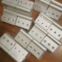 High partition hardware accessories office aluminum alloy wooden door hinge free opening silent door hinge flag hinge