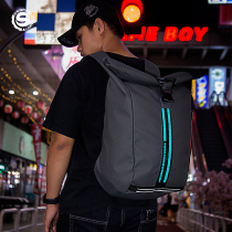 Starry Sky Motorcycle Backpack Multifunctional Locomotive Motorcycle Rider Shoulder Bag LED Flashing Light Waterproof Racing Bag Equipment