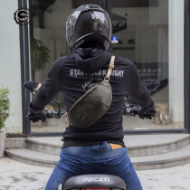 Star knight motorcycle bag Riding bag Motorcycle bag Multi-function crossbody bag Knight bag Fanny pack male
