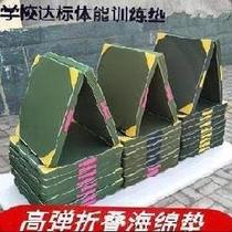Flipped anti-drop pad folding indoor equipment flat pad primary and secondary school students shock-absorbing pad exercise Oxford cloth