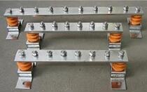 Ground terminal block t2 terminal board copper plate? Nickel-plated 3x30 bracket special-shaped connecting piece gas bus bar
