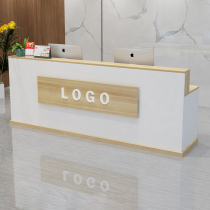 Cash register Front Desk Reception Desk Small Bar Desk Simple Modern Counter Bar Counter Counter Commercial Shop Company Desk