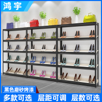 Commercial shoe store shoe rack display rack inclined storefront multi-layer clothing store shoe rack combination shoe store display rack