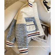 (Original) Small Xiangfeng Cotton Baseball Coat Women's Autumn and Winter 2021 New Thickened Short Jacket Jacket