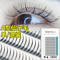 Fairy eyelashes grafted Type a eyelashes single cluster false eyelashes flower hair natural simulation single eyelash fairy hair