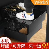 Wooden paint Piano pedal booster Childrens piano practice pedal stool Piano pedal auxiliary sustain lift