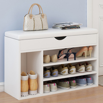 Shoe stool into the door wearing shoes stool simple modern storage sofa stool living room household shoe rack entry shoe cabinet can sit