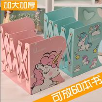 Book stand book baffle retractable book stand student folding book clip creative high school students simple table shelf