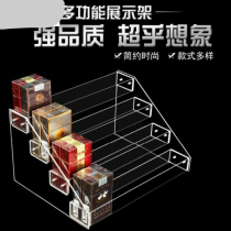 Nordic desktop decoration display rack display rack props counter wine shelf supermarket shelf small goods transparent small