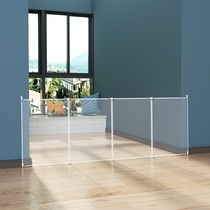 Door bezel home indoor frame door guardrail fence free punching installation childrens pet cat and dog isolation anti-jump fence