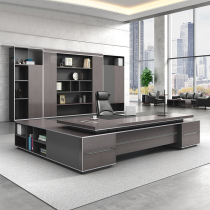 Bosse desk desk simple modern furniture desk office leader big class manager President table and chair combination