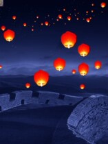 New Years Festival Kongming Lantern Wish Sky Lantern Creative Safety Romantic Love Adult Childrens Wish Net Red Ancient Style