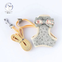 Cat leash cat kitten kitten cat walking cat rope mini Mini anti-Break Free cat chain comfortable universal vest rope