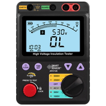 Suitable for digital high-voltage megohmmeter large-screen digital display insulation resistance tester shaking meter insulation resistance meter test