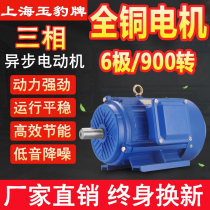 Three-phase asynchronous motor 6 pole 1 5 2 2 3 5 5 7 5KW AC 380V variable frequency motor Speed motor
