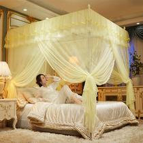 2022 Third open door thickened encrypted coarse stainless steel bracket mosquito net floor bedroom palace home Universal summer