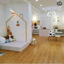 Borin Custom Ins Nordic Wind Small House Subchimney Background Wall Children Room Bedroom Net Red Shop Decorated Solid Wood