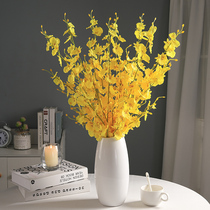 Dancing Lan Emulation Flower Suit European-style Fake Flowers Dry Bouquet Home Living Room Dining Room Table TV Cabinet Decoration Floral Pendulum