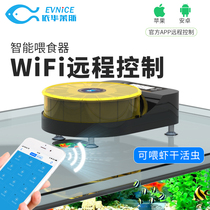 Yihua Les dragon fish tortoise automatic fish feeder wifi mobile phone remote shrimp powder long strip fish tank feeder