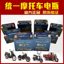 Motorcycle dry powder battery unified 12v soup shallow 125 pedal tricycle bending beam YTX9a7a-BS Universal Battery