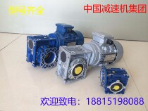 Reducer small worm gear reducer with motor NMRV stepping servo reducer endless variable speed motor