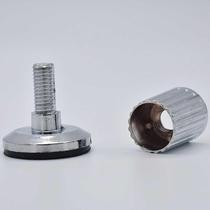  Non-perforated clothing rod flange seat 1925mm fastener adjustment foot Installation-free shower curtain rod telescopic rod activity