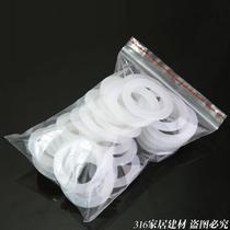 Water pipe silicone sealing gasket 4 minutes 6 minutes 1 inch 2 inch oil seal rubber ring water heater shower shower interface gasket gasket