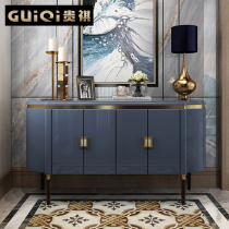 Guiqi porch cabinet shoe cabinet simple post-modern luxury style living room entrance cabinet door Hall decoration cabinet